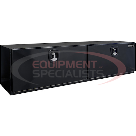 (Buyers) [1754814] 24X24X90 INCH PRO SERIES BLACK STEEL TRUCK BOX