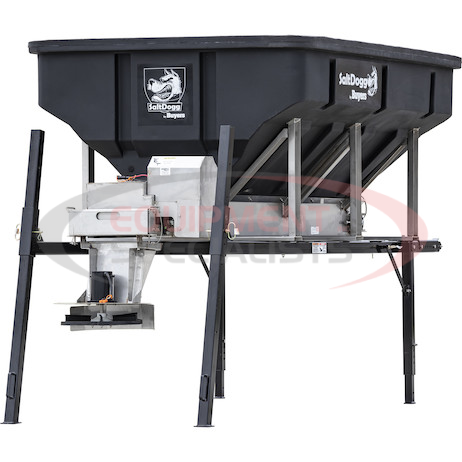 (Buyers) [PRO4000] SALTDOGG PRO4000 4.0 CUBIC YARD ELECTRIC AUGER POLY HOPPER SPREADER