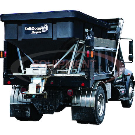 (Buyers) [PRO6000] SALTDOGG PRO6000 6.0 CUBIC YARD ELECTRIC AUGER POLY HOPPER SPREADER