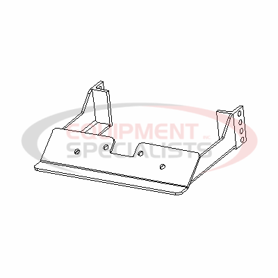 (Boss) [LTA04903-03] ANGLE BRKT, DAKOTA, 00-04 [WELD, BLACK]