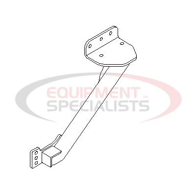 (Boss) [LTA05117-03] ANGLE BRKT, PS, C4500/5500, 03UP [WELD, BLK]