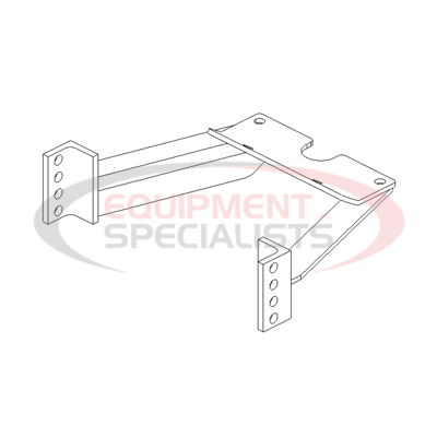 (Boss) [LTA05301-03] ANGLE BRKT, F150, 04-08 [WELD, BLACK]