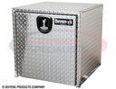 24x24x48 Inch Diamond Tread Aluminum Underbody Truck Box with 3-Pt. Latch