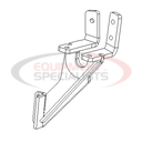 ANGLE BRKT, PS, FORD SUPER, 99-07 [WELD, BLK]