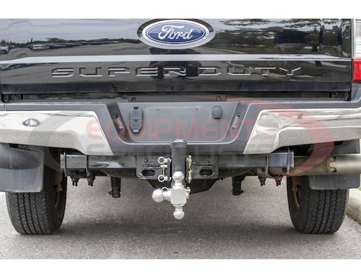 (Buyers) [1802500] Adjustable Tri-Ball Hitch with Rotating Towing Balls for 2-1/2 Inch Hitch Receivers