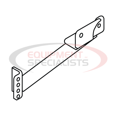 (Boss) [LTA09035-03] ANGLE BRKT, DS, CHEVY 1/2T, 07+ [WELD, BK]