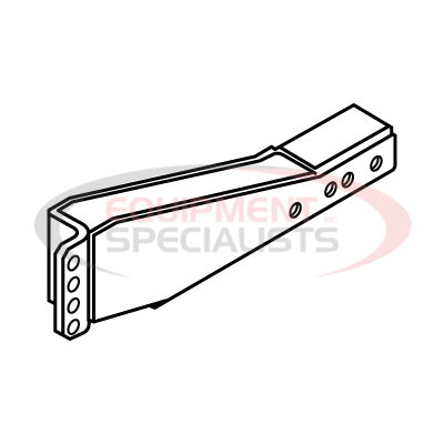 (Boss) [LTA09168-03] ANGLE BRKT, RH, FORD F150, 09UP [WELD, BLK]