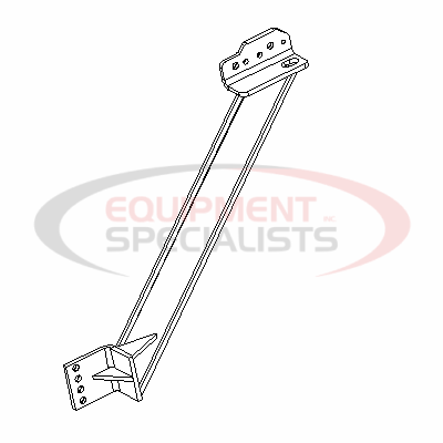 (Boss) [LTA09642-03] ANGLE BRKT, PS, MITSU FG, 05 UP [WELD, BLK]