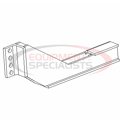 (Boss) [LTA09820-03] ANGLE BRKT, PS, DODGE, 1/2T, 06UP [WELD, BLK]