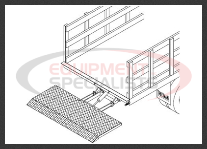 (Thieman Tailgates Inc) [TTWL125] Thieman Conventional Liftgate TWL 125ET