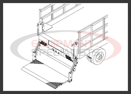 (Thieman Tailgates Inc) [TT16ET] Thieman Toplifter Liftgates TT 16ET (Steel Platforms)