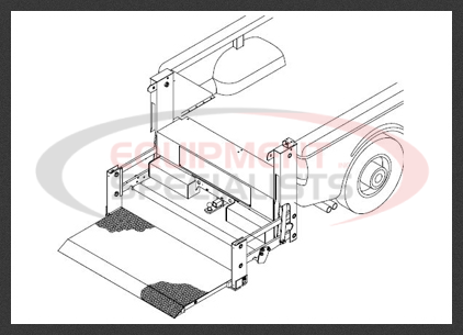 (Thieman Tailgates Inc) [TT15ET] Thieman PIckup &amp; Service Body Liftgates TT 15ET