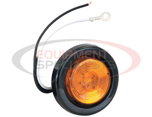 (Buyers) 2 INCH RED ROUND MARKER/CLEARANCE LIGHT KIT WITH 1 LED (PL-10 CONNECTION, INCLUDES GROMMET AND PLUG)