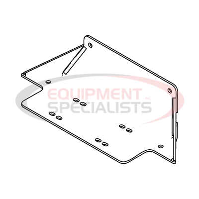 (Boss) [LTA12309-03] WINCH PLT WDMT, KUBOTA SIDEKICK, 18+ [BLAK]