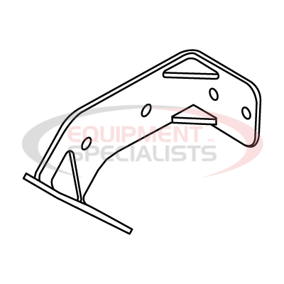 (Boss) [LTA12882-03] MOUNT-LH, UC, HOND-PIONEER, 14+ [WELD, BLK]