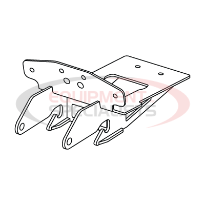 (Boss) [LTA13361-03] SKID PLT ASSY, UC, POL GNL 1000, 16+ [BLACK]