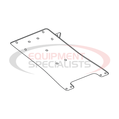SKID PLATE ASM, TORO WORKMAN HDX [WELD] [
