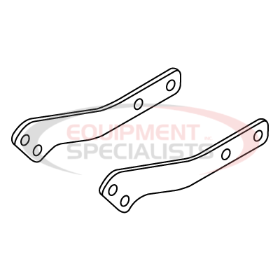 (Boss) [LTA13594-03] BRACKET-ANGLE, UC, H-FOREMAN, 06-13 [BLACK]