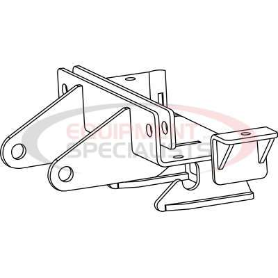 (Boss) [LTA13821-03] SKID PLT, UC, KUBOTA 4/500 08+ [WELD] [BL