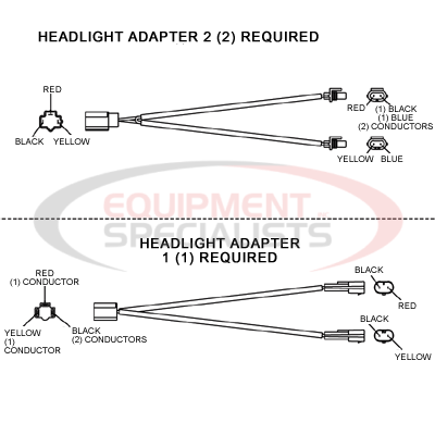 ADAPTER-LIGHT, GM 90-99 (4 LAMP) 11PIN