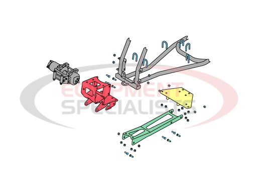 (Boss) [LTA13534] UC, ATV, POLARIS SPORTSMAN 550/850, 09+
