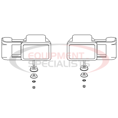 HEADLIGHT SET, PLASTIC RT3