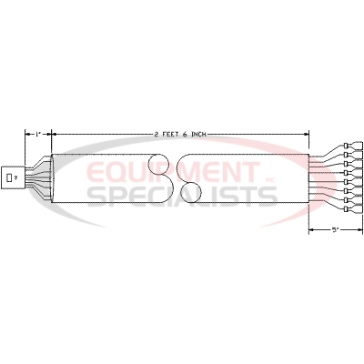 (Boss) [MSC03845] PIG TAIL, CONTROL BOX (ALL)