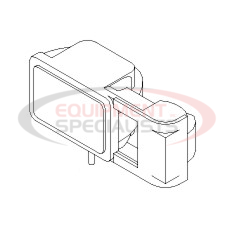 (Boss) [MSC04233] HEADLIGHT (DR) , PLASTIC W/HDW