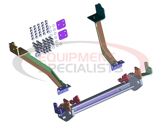 (Buyers) [16062440] SnowDogg? EX/VXF/CM Mount for GM 4500/5500, 2WD 2019+ Low; International? CV (2019+)