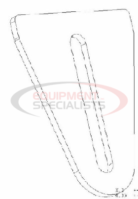 (Boss) [MSC04860-03] PLATE, BOLT, BUMPER, RT3 V [BLACK]