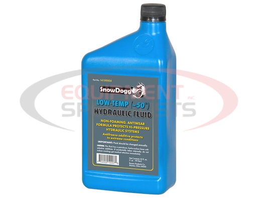 (Buyers) [16150020] SnowDogg? Low-Temperature Hydraulic Fluid (One Case, Four 1 Gallon Bottles)