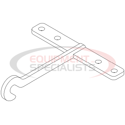 (Boss) [MSC07679-03] YOKE, TRIP SPRING RT3 V 10' [WELD, BLACK]