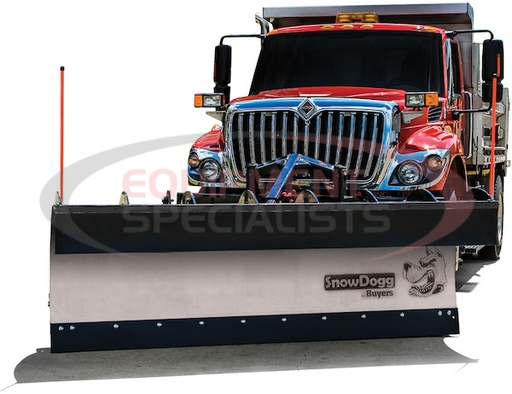 (Buyers) [1662120102] SnowDogg® FULL TRIP STAINLESS MUNIPLOW 10 FOOT X 42 INCH-DROP PIN-4 INCH CYLINDER