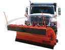 SnowDogg? Full Trip Steel MuniPlow 11 Foot x 42 Inch-Swivel-4 Inch Cylinder