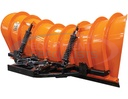 EXPRESSWAY PLOW - 11 FOOT CARBON STEEL BLADE, FULL TRIP, DROP PIN, 4 INCH CYLINDERS