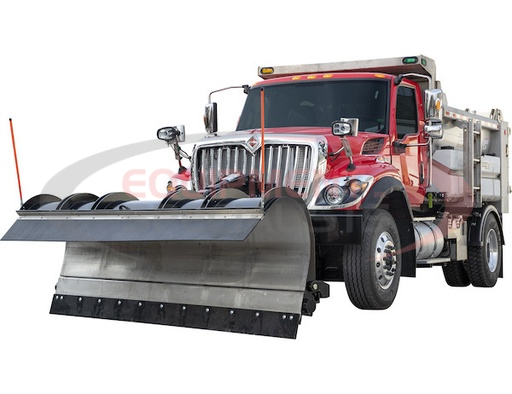 (Buyers) [1663520301] SnowDogg? Stainless Steel Municipal J-Plow - 11 Foot Blade