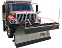 SnowDogg? Full Trip Stainless Municipal Plow Assembly 9 Foot x 36 Inch-Swivel