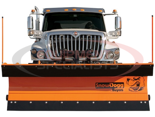 (Buyers) [1665210100] SnowDogg? Trip Edge Steel Municipal Plow Assembly 9 Foot x 36 Inch-Drop Pin