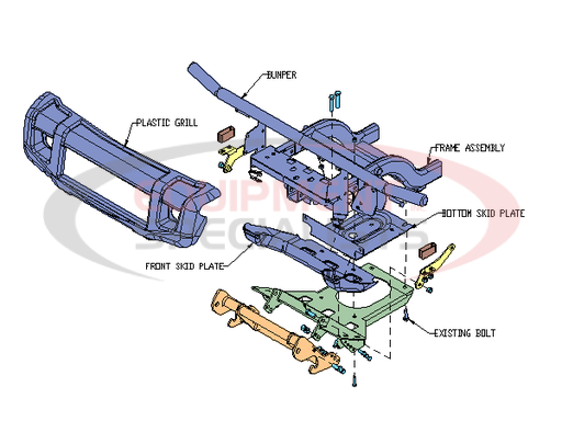 (Boss) [LTA12640] UC/RT3, UTV, JOHN DEERE GATOR XUV, 11-17