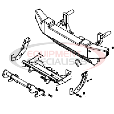 (Boss) [LTA12580] UC/RT3, UTV, KAWASAKI MULE 3010/4010, 04+