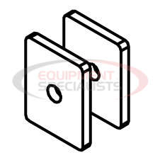 (Boss) [MSC13043-03] SHIM, BUMPER, V, ATV/UTV [BLACK]