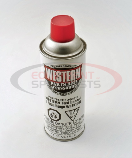 (Western) [59515] WESTERN® RED ENAMEL 12 OZ