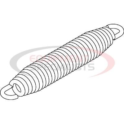 (Boss) [MSC17569] SPRING, EXTENSION, TRIP, 10', DXT