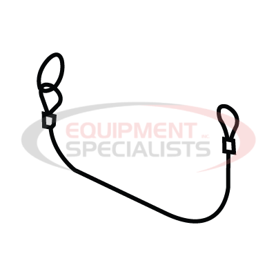 (Boss) [MSC21210] LANYARD 12"X3/32" W/ SPLIT RING, ST/ST