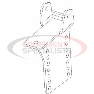 PB SPT PLT, RH, CHEVY 3/4 TON, 99-03+ [WELD]