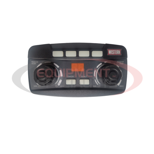 (Western) [99774] CONTROL, HOPPER SPREADER, WP 2-KNOB, FLEET FLEX, WESTERN