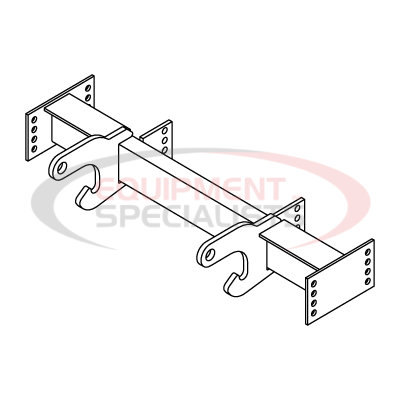 (Boss) [PBA07909-03] PUSHBEAM ASM RT3/CHEVY99, HIGHMNT [WELD]