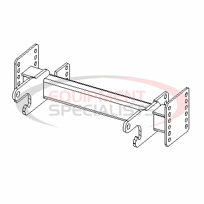 (Boss) [PBA09020-03] PUSHBEAM ASM RT3 SP/CHVY 1/2T, 07+ [WELD]