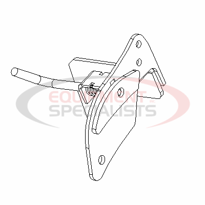 (Boss) [BAR08019] TOP BRKT ASSY W/HDW,W
