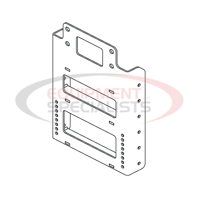(Boss) [PBA11139-03] FRONT PLT WMNT, JOHN DEERE 5, 3 CYL [BLAC]